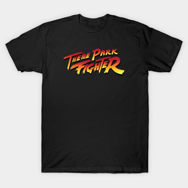 Theme Park Fighter T-Shirt by bryankremkau